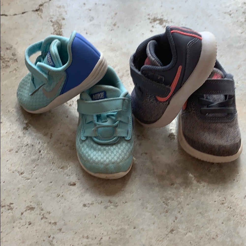 Baby Girl Nike Tennis Shoes - 2 pairs!!!